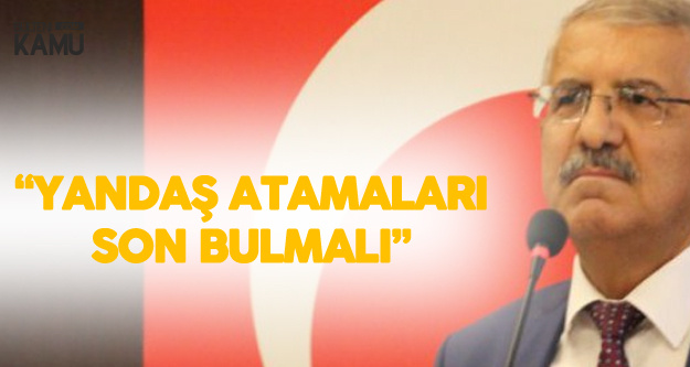 İYİ Parti Konya Milletvekili Fahrettin Yokuş: Yandaş Anlayışıyla Yapılan Atamalar Son Bulmalı