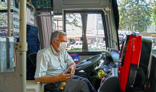 Kahramanmaraş’ta özel halk otobüsü esnafına 25 milyon lira destek