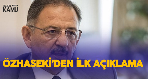 AK Parti Ankara Büyükşehir Belediye Başkan Adayı Özhaseki'den ilk Açıklama