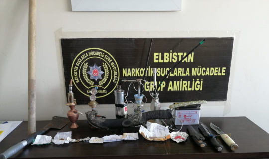 Elbistan’da uyuşturucu operasyonu: 11 gözaltı