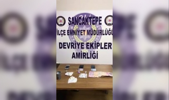 Sancaktepe’de uyuşturucuları alıcı ismine göre paketleyen şahıslar yakalandı