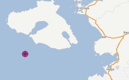 Ege Denizinde 4.3’lük deprem