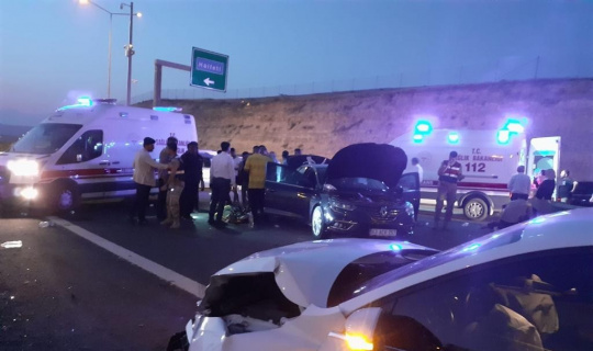 Şanlıurfa’da trafik kazası : 8 yaralı