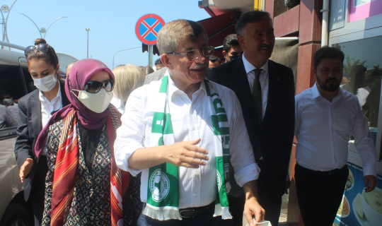 Gelecek Partisi Genel Başkanı Ahmet Davutoğlu Giresun’da