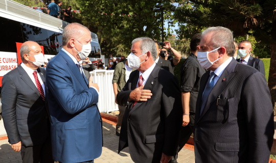 Cumhurbaşkanı Erdoğan’dan KKTC’ye Cumhurbaşkanlığı Külliyesi müjdesi