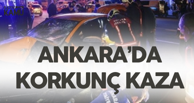 Ankara Sıhhiye'de Korkunç Kaza: 3 Yaralı