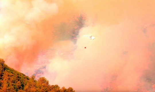 Alanya’da orman yangını kontrol altına alındı