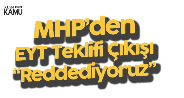 MHP'li Akçay'dan İYİ Parti'ye 'Emeklilikte Yaşa Takılanlar' Çıkışı: Reddediyoruz