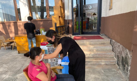 Tunceli’de aşı seferberliği sürüyor