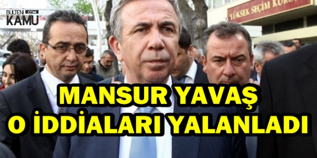 Mansur Yavaş İYİ Parti'yi Reddetti Haberi Yalan Çıktı