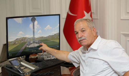 Başkan Demirtaş: "İlk Kule çekim merkezi olacak”