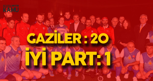 İYİ Spor Hezimete Uğradı - Ortotek Gaziler Futbol Takımı :20 İYİ Spor: 1