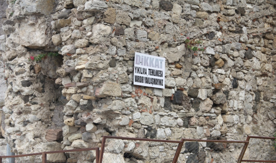 Sinop’un tarihi kale surlarında restorasyon başlıyor