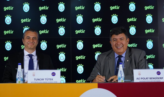 Galatasaray Futbol Takımı’nın kol sponsoru Getir oldu