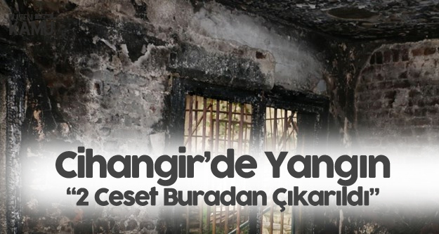İstanbul Cihangir'de Yanan Binadan 2 Ceset Çıkarıldı