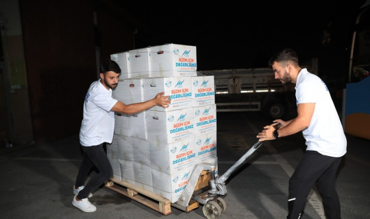 Sultangazi Belediyesi’nden sel bölgesine yardım eli