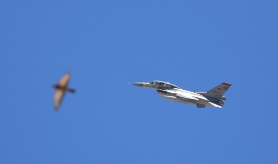 Sivas’ta F-16’nın prova uçuşu nefes kesti