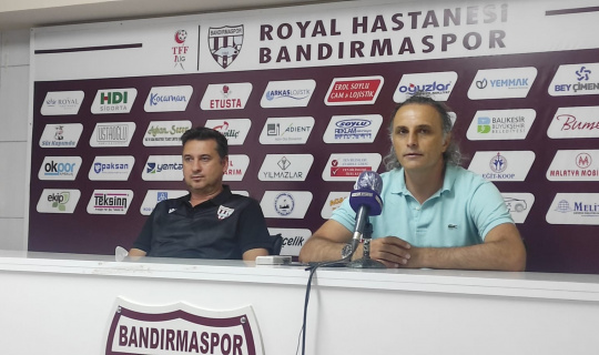 Bandırmaspor Teknik Direktörü Gürsel: "Kazanmasını bildik"
