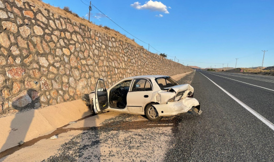 Elazığ’da trafik kazası: 3 yaralı