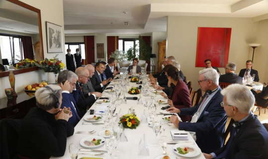 İYİ Parti Genel Başkanı Akşener, AB üyesi ülkelerin büyükelçileri ile görüştü