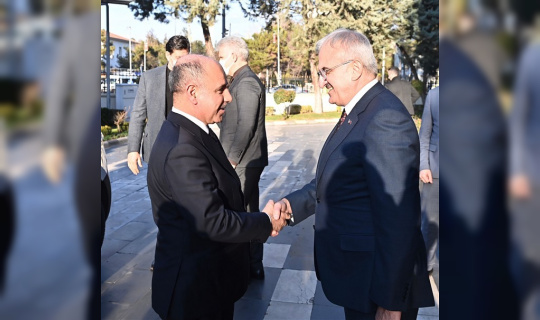 Emniyet Genel Müdürü Mehmet Aktaş’tan Vali Karaloğlu’na ziyaret