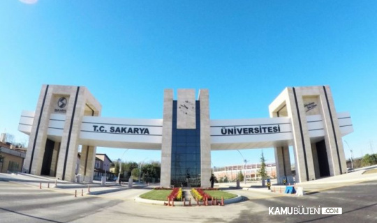 Sakarya Üniversitesi En Az Ortaöğretim Mezunu 80 Sözleşmeli Personel Alımı Yapacak