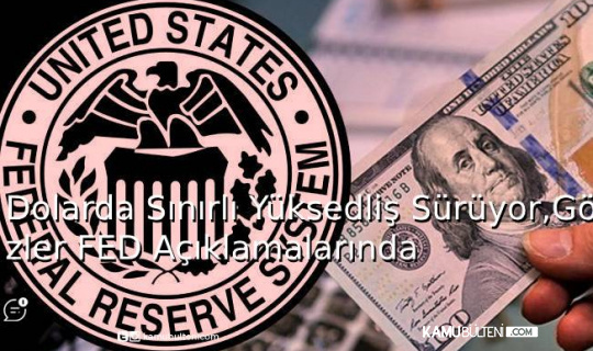 Dolarda Sınırlı Yükseliş Sürüyor, Gözler Fed Yetkililerinin Açıklamalarında