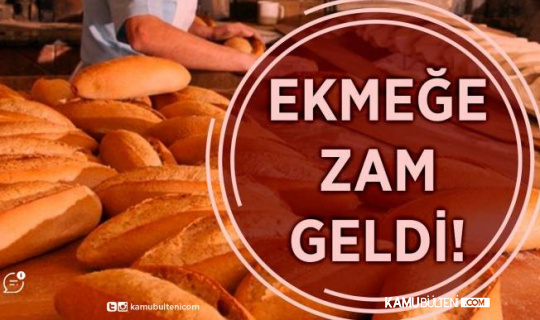 İstanbulluların Dikkatine! Ekmek, 1 Ocak İtibariyle O Fiyattan Satılacak 