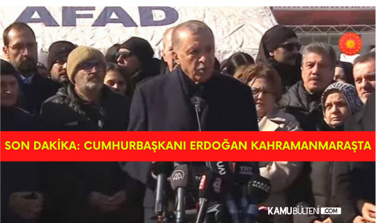 Son Dakika: Erdoğan Deprem Bölgesinde Açıklamalarda Bulundu, Vefat Sayısı Güncellendi!