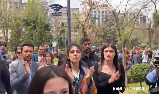 Öğretmenler Taban Maaş Hakları İçin Ankara'da Eylem Yaptı!