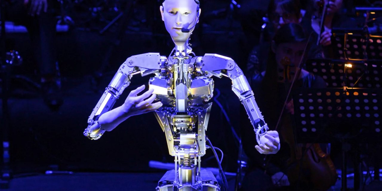 Bir ilk Güney Kore'de bir robot orkestra yönetecek