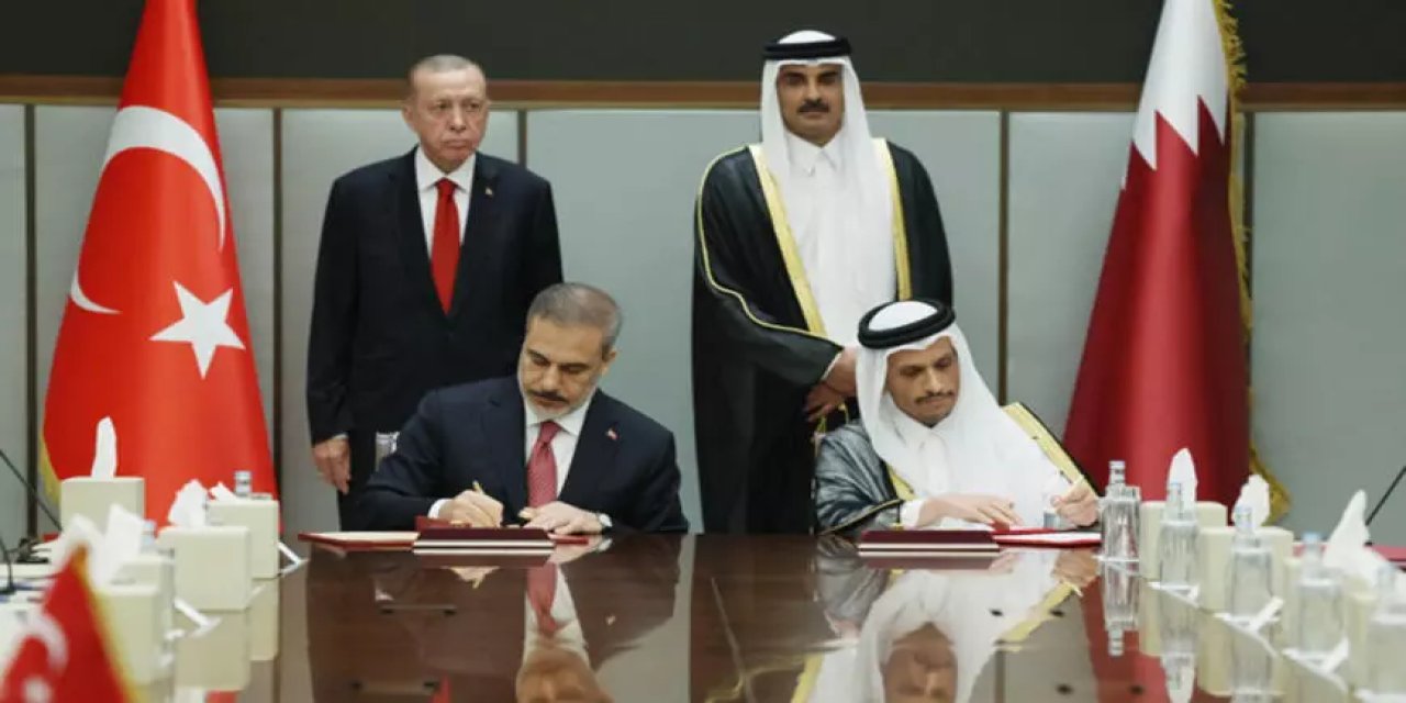 Önemli toplantı sona erdi! Türkiye ve Katar arasında ortak bir bildiri imzalandı.