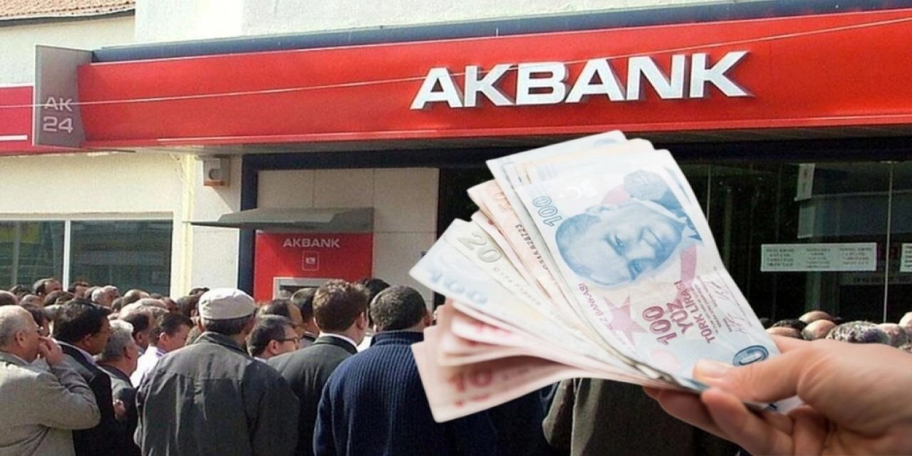​​​​​​​Akbank'tan 15 Bin TL Faizsiz Kredi
