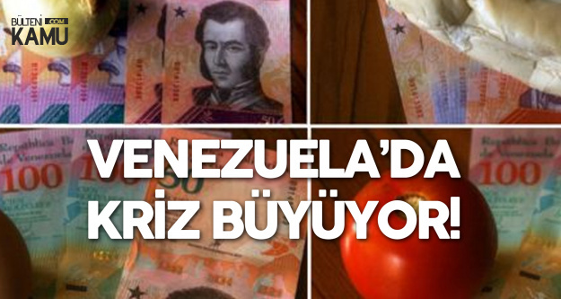 Venezuela'daki Asgari Ücret 'Yok Artık' Dedirtti