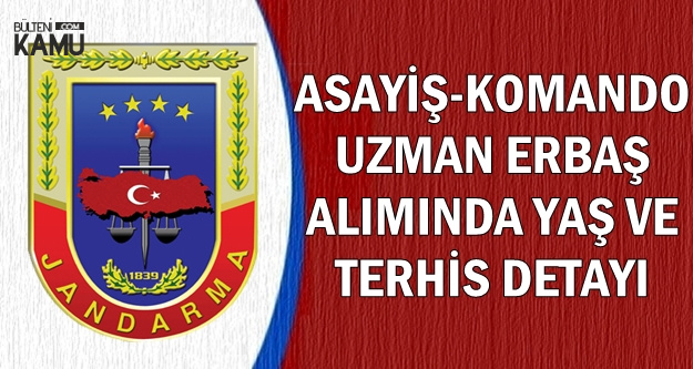 Jandarma Asayiş-Komando Uzman Alımı Geri Sayımı Sona Eriyor Ama..