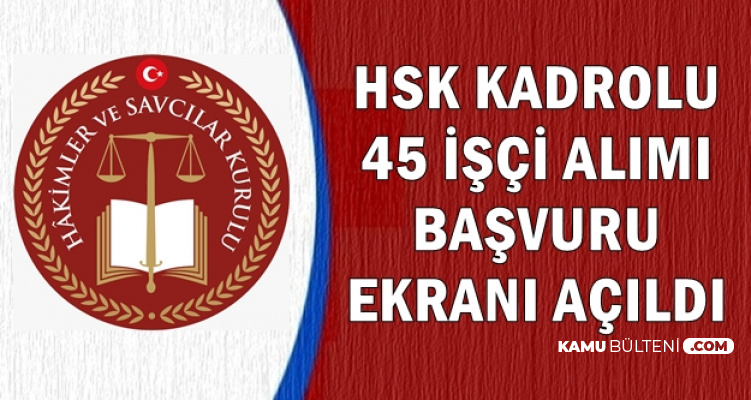 HSK 60 KPSS ile ve KPSS'siz Kura ile İşçi Alımı Başvuru Ekranı Açıldı-İŞKUR'dan En Az İlkokul