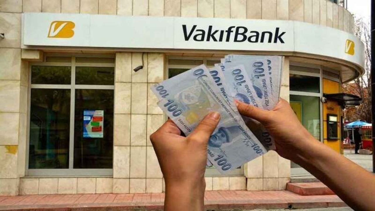 3 ay tek kuruş taksit yok! Vakıfbank'tan 100 bin TL acil destek kredisi
