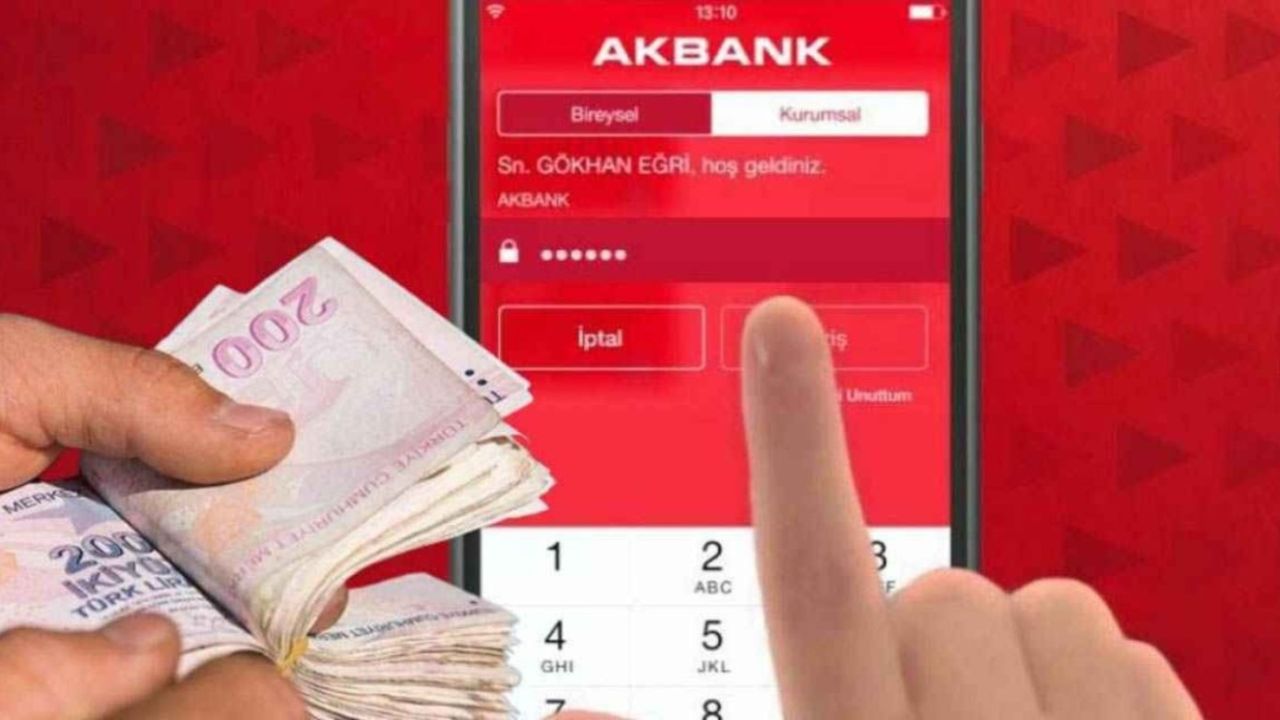 Nakit ihtiyacına 90 gün erteleme fırsatı! Akbank'tan düşük faizli kredi!