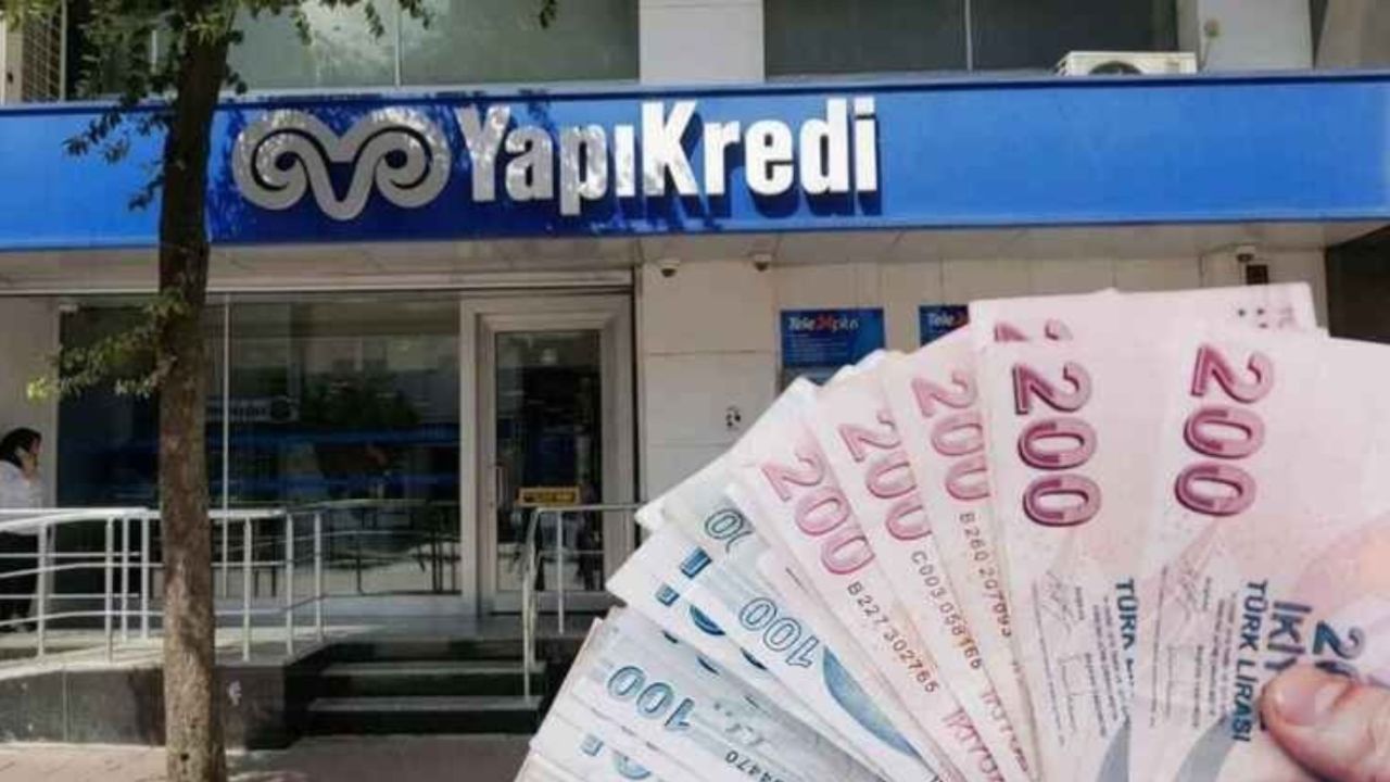 Yapı Kredi müşterilerine karşılıksız 5.000-7.500 TL arası ek ödeme!