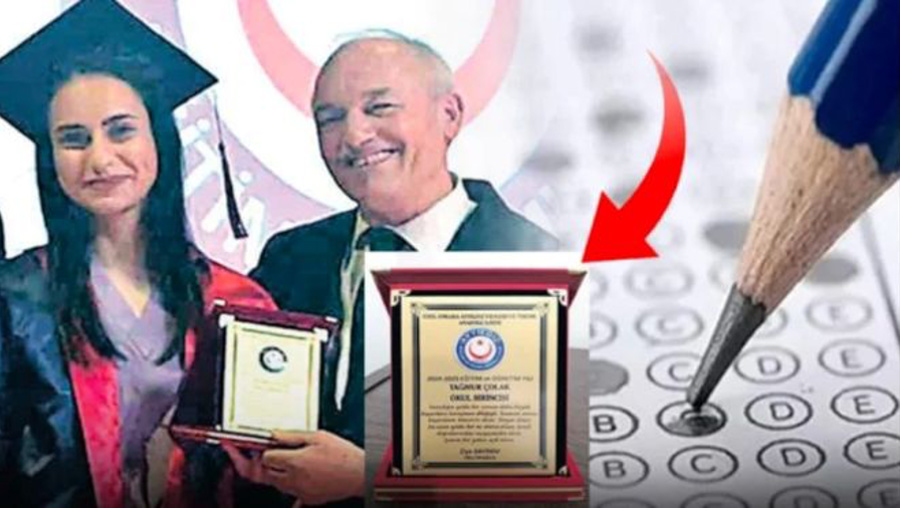 Ankara'da Lise Birinciliği Skandalı: Plaket Verilen Öğrencinin Hakkı ÖSYM'de Gasbedildi!