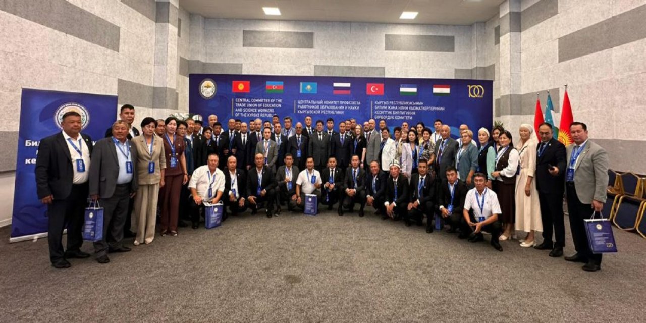Türk Eğitim-Sen Kırgızistan'da: Eğitimde Kardeşlik Köprüsü 100 Yaşında