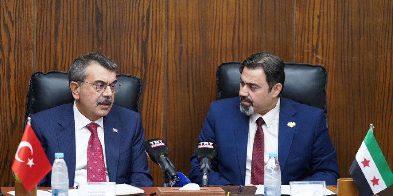 Bakan Yusuf Tekin'den Yıllar Sonra Suriye'ye Kritik Ziyaret: Gündemde Eğitim İş Birliği Var