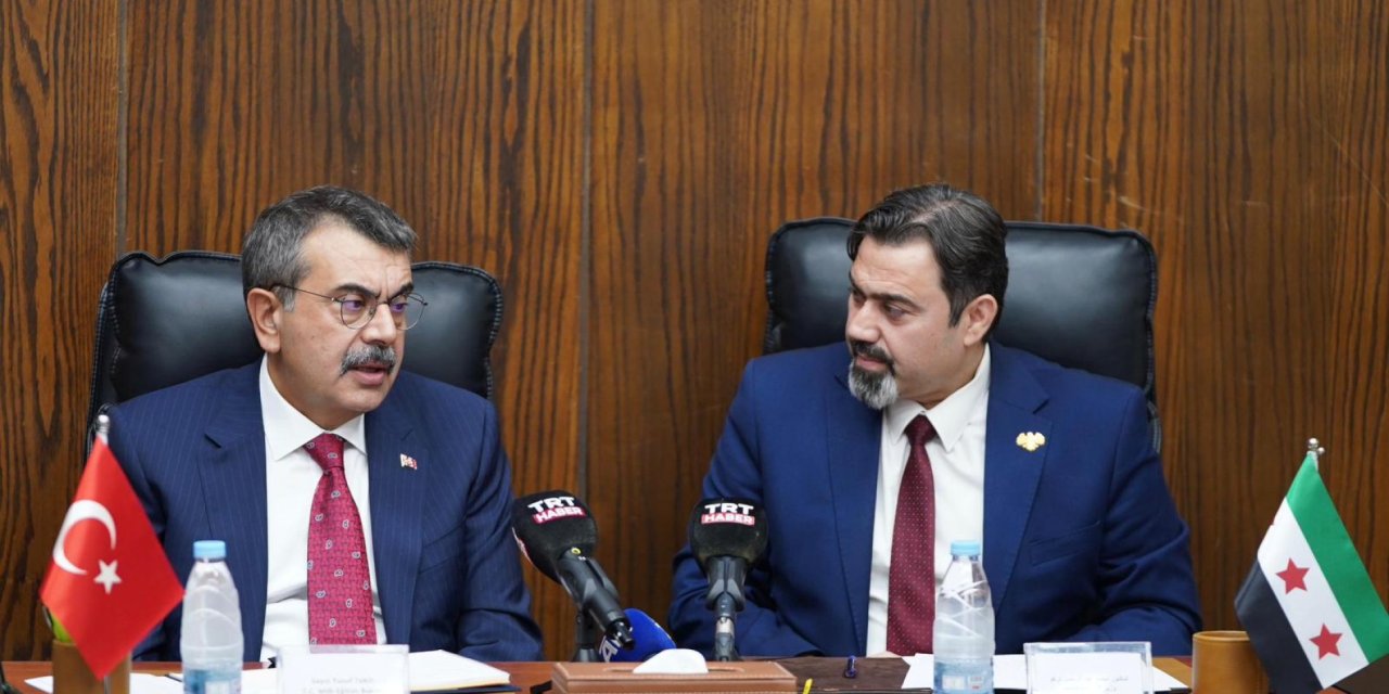 Bakan Tekin Şam'da Açıkladı: Suriye ile Eğitimde Tarihi İş Birliği Başlıyor