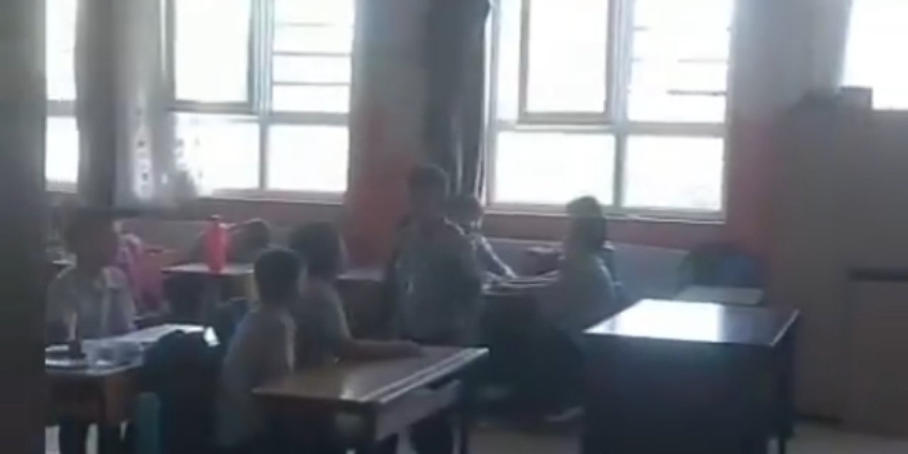 Veliler Okulun 8 Sınıfında Kadrolu Öğretmen Olmamasına İsyan Etti