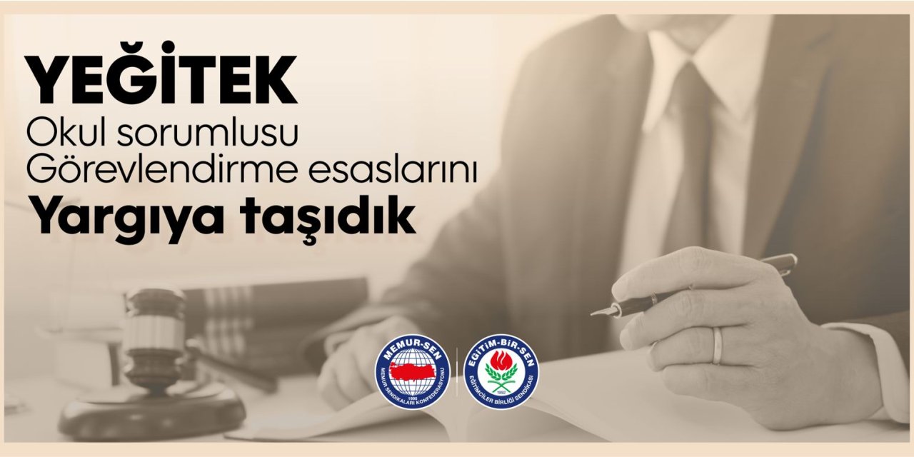 MEB'in Tartışmalı YEĞİTEK Görevlendirmesi Yargıda: Öğretmenler İçin İptal Davası Açıldı