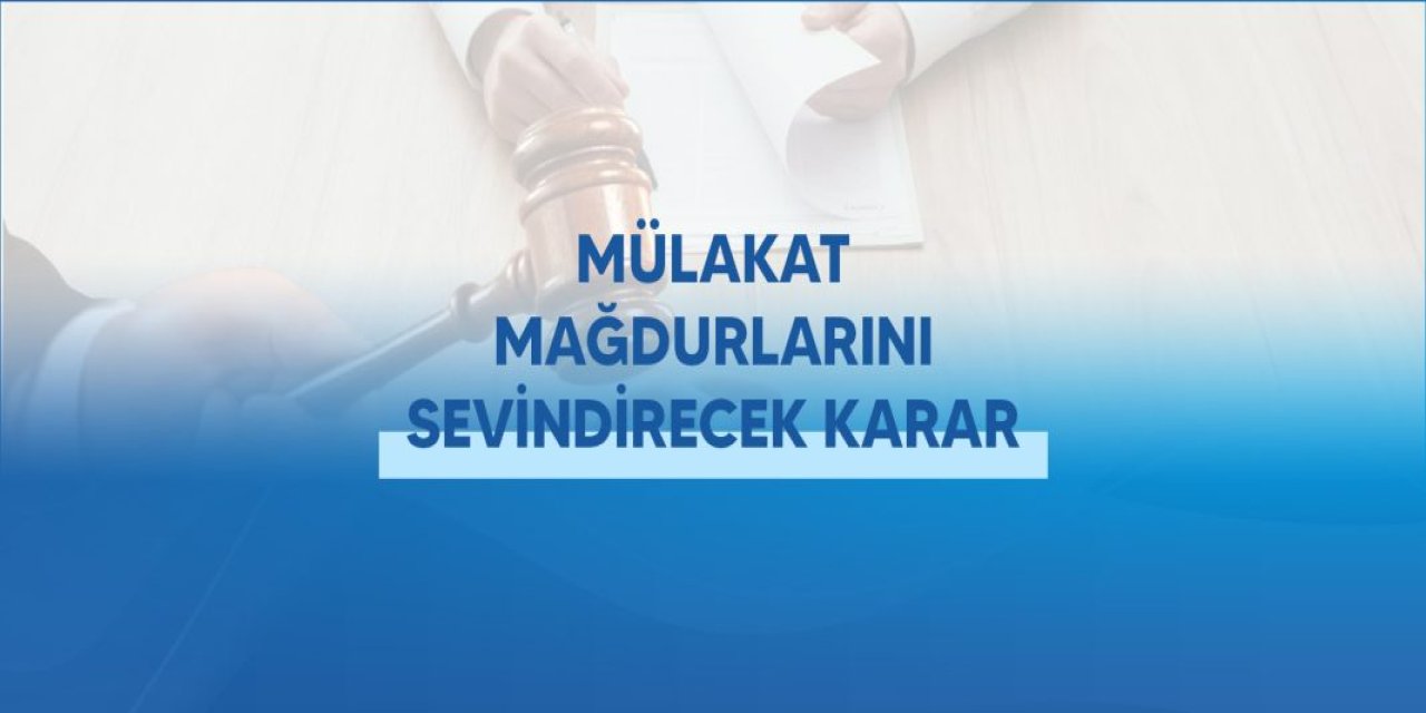Öğretmen Mülakatlarında Emsal Karar: Mahkeme, 'Şüpheli' Puanlamayı İptal Etti!
