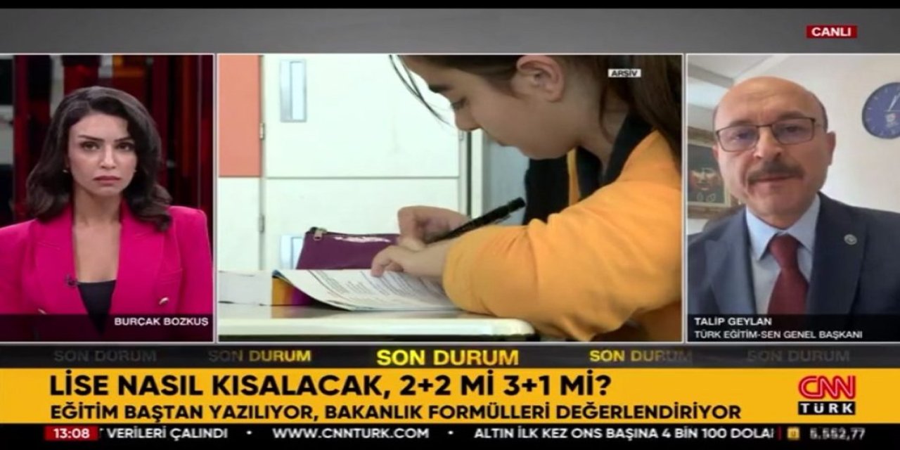 Lise Eğitiminde Yeni Sistem Tartışması: Talip Geylan'dan MEB'e Kritik Uyarılar