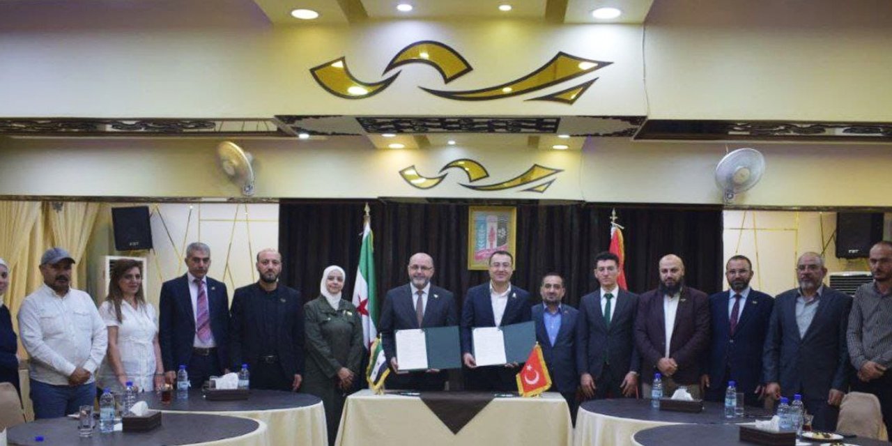 Türk ve Suriyeli Öğretmenlerden Tarihi İş Birliği: Şam'da Protokol İmzalandı