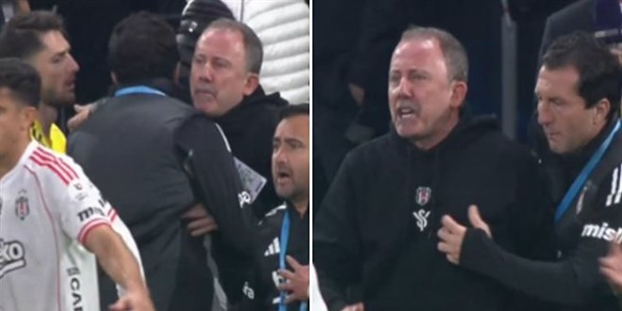 Dev Derbide Tansiyon Zirvede: Sergen Yalçın Sinirlerine Hakim Olamadı, Kırmızı Kartla Atıldı!