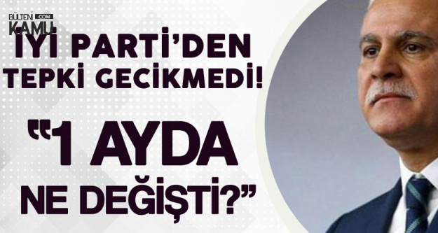 İYİ Parti Genel Başkan Yardımcısı Aydın'dan Arkaz'a Tepki: 1 Ayda Ne Değişti?